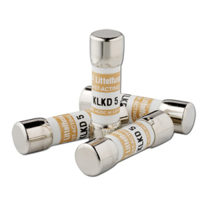 Littelfuse KLKD POWR-GARD® Series Fast Acting Midget Fuses 3/4 A 600 V 100 kA