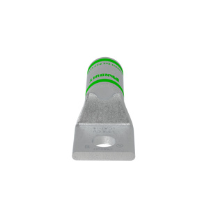 Panduit LCA Series Standard Barrel Compression Lugs 1/4 in 1 Hole Green 1 Cu
