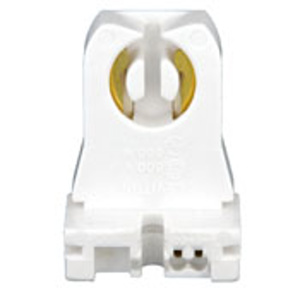 Leviton 23351 Series Low Profile Lampholders Fluorescent Medium Bi-pin White<multisep/>White