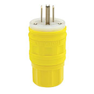 Leviton Wetguard® Series Plugs 5-15P 125 V Yellow