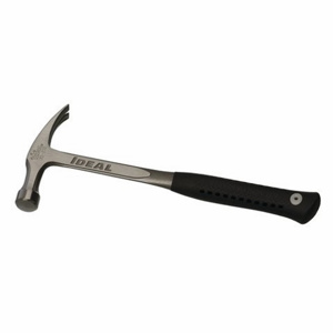 Ideal Drop-forged Handled Claw Hammers Fiberglass 18 oz 12.5 in