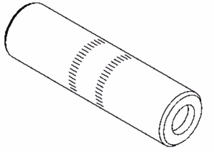 3M CI Series Standard Barrel Compression Splice Connectors 2 AWG, 1 AWG (Str) - 1 AWG, 1/0 AWG (Solid) Aluminum