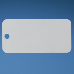 Panduit MT Series Marker Plates and Tags 304 Stainless Steel Silver 3.5 x 1.73 in