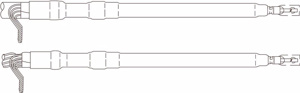 3M 76 Series Cold Shrink Termination Kits