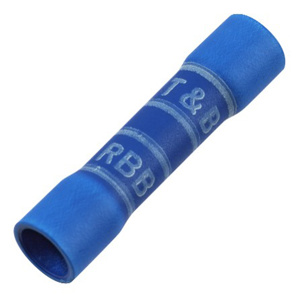 ABB Thomas & Betts Insulated Butt Connectors 16 - 14 AWG Copper Vinyl Blue