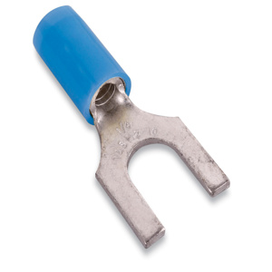 ABB Thomas & Betts Insulated Fork Terminals 18 - 14 AWG Nylon Blue