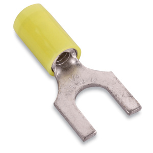 ABB Thomas & Betts Insulated Fork Terminals 12 - 10 AWG Nylon Yellow