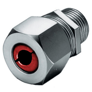 Hubbell Wiring SHC-SS Series Liquidtight Strain Relief Cord Connectors 1/2 in Stainless Steel 0.190 - 0.250 in