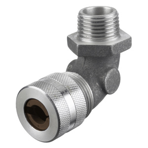 Hubbell Wiring NHC Series Liquidtight Strain Relief 90 Degree Cord Connectors 1/2 in Aluminum 0.500 - 0.630 in