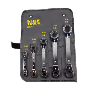 Klein Tools 6822 Ratcheting Box Wrench Sets Steel