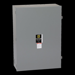 Square D DTU3 Series Non-fused Three Phase Double Throw Disconnects 200 A NEMA 1 240 VAC, 250 VDC