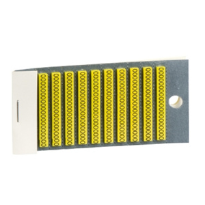 Schneider Electric Clip-in Number Markers Yellow