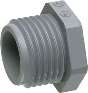 Arlington NM500 Series PVC Chase Nipples 1/2 in PVC Sch 40 Threaded