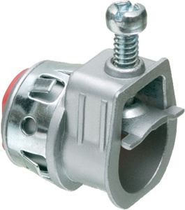 Arlington Straight Saddle Squeeze Flex Connectors 3/8 in Zinc Die Cast Non-insulated