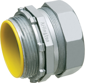 Arlington <em class="search-results-highlight">EMT</em> Compression Connectors 3 in Zinc Die Cast Concrete-tight, Raintight