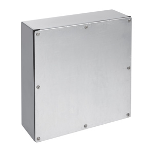 nVent HOFFMAN Wall Mount Screw Cover Weatherproof Junction Boxes 36 x 36 x 12 in Without Knockouts NEMA 3/12