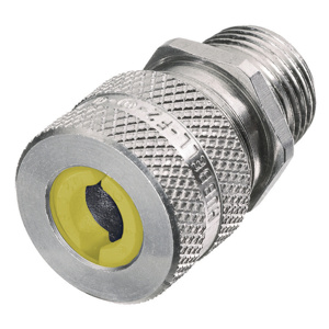 Hubbell Wiring SHC Series Liquidtight Strain Relief Cord Connectors 1/2 in Aluminum 0.630 - 0.750 in