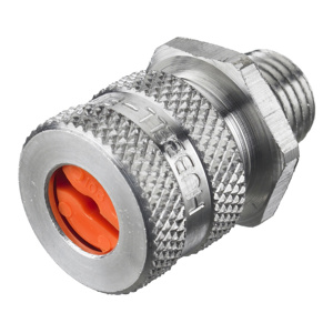 Hubbell Wiring SHC Series Liquidtight Strain Relief Cord Connectors 1/4 in Aluminum 0.130 - 0.190 in