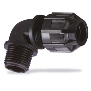 ABB Thomas & Betts Ranger 4900-NM Series Liquidtight Strain Relief 90 Degree Cord Connectors