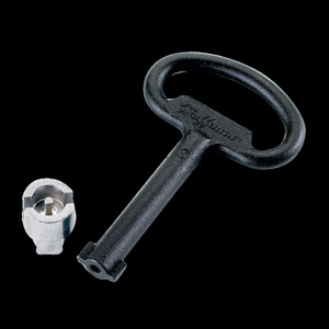 nVent HOFFMAN A4GY CWY FUSION G7™ Double-bit Lock Inserts with Key Zinc Die Cast