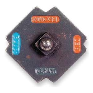 ABB Thomas & Betts TBM6 Series Upper Dies 13472 6 AWG  (Al), 4 AWG (Cu) Steel