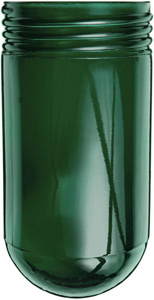 RAB Lighting V100 Series Vaportite Jelly Jars - Globe Only - Green 100 W Incandescent For RAB V100 series