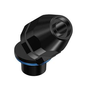 ABB Thomas & Betts LT-P Bullet Series 45 Degree Nonmetallic <em class="search-results-highlight">Liquidtight</em> Connectors Non-insulated 1-1/2 in Compression x Threaded Thermoplastic