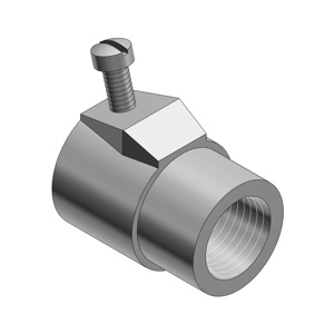 ABB Thomas & Betts Flex-to-Rigid Conduit Compression x Threaded Couplings 1/2 in Malleable Iron