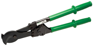 Emerson Greenlee 756 Heavy Duty Ratchet Cable Cutters 1500 kcmil Al/Cu