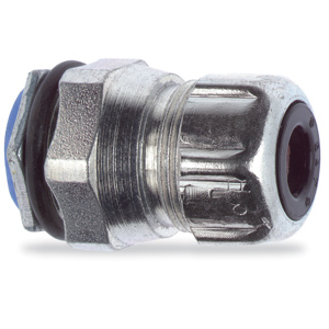 ABB Thomas & Betts Black Beauty Series Liquidtight Strain Relief Cord Connectors 1/2 in Steel 0.450 - 0.560 in