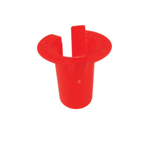 ABB Thomas & Betts Insulating Anti-short Conduit Bushings 5/16 in Plastic AC/MC Red Push-in