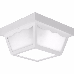Progress Lighting Outdoor Ceiling Lights 60 W Medium White