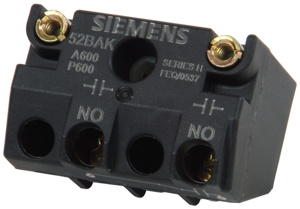 Siemens Contact Blocks 1 NO 0 NC Screw