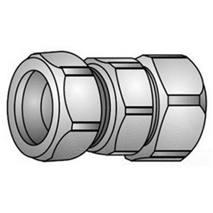 Appleton Emerson Rigid / IMC Compression Couplings 1/2 in Malleable Iron Concrete-tight