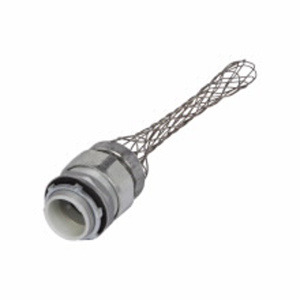Eaton Crouse-Hinds LTB Liquidator™ Series Straight Liquidtight Connectors Insulated 5 in Compression x Threaded Malleable Iron