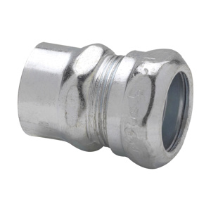 Eaton Crouse-Hinds EMT-to-Flex Conduit Compression x Threaded Couplings 3/4 in Steel