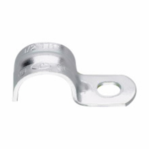 Eaton Crouse-Hinds EMT Conduit Straps 3/4 in Pipe Strap, One Hole Steel Zinc-plated