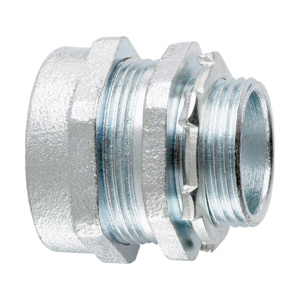 Eaton Crouse-Hinds Rigid / IMC Compression Connectors 2-1/2 in Malleable Iron Concrete-tight
