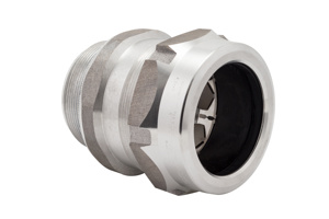 ABB Thomas & Betts Star Teck Extreme STE Series Teck/MC Connectors 4 in Aluminum 3.665 - 4.340 in