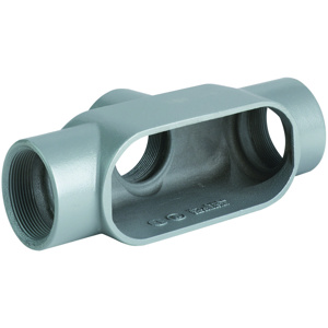 Hubbell-Killark Electric Duraloy 7 Series Type TB Conduit Bodies Form 7 Malleable Iron 1/2 in Type TB