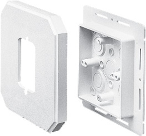 Arlington Device/Fixture Siding Box Kits 1-1/4 in Nonmetallic 1 Gang