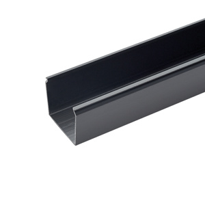 Panduit Panduct® Type FS Solid Wire Duct 3 in x 2 in x 6 ft Black Cover Not Included