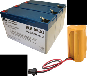 Lithonia ELB1201N Replacement Batteries 1.2 V
