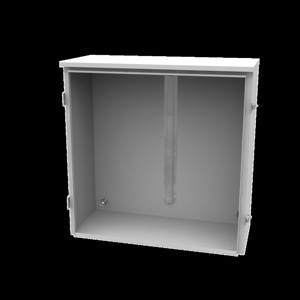 <em class="search-results-highlight">Milbank</em> Wall Mount Hinged Weatherproof Junction Boxes 30 x 30 x 12 in Without Knockouts Gray NEMA 3R