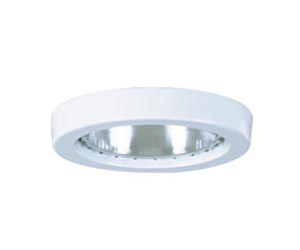 Lithonia WETlite Series 4 in Trims White Open (Shower-rated) Narrow Drop Flange White