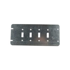 ABB Thomas & Betts Gangable Box Covers 4 Toggle Switch Flat 4 Gang