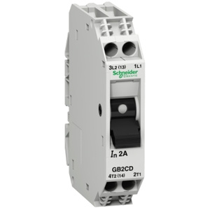 Square D TeSys™ Class 9080 Type GB2 UL 1077 Circuit Protectors 3 A 2 Pole