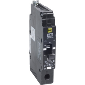 Square D EDB E-frame Bolt-on Miniature Circuit Breakers 60 A 277 VAC 18 kAIC 1 1 Phase