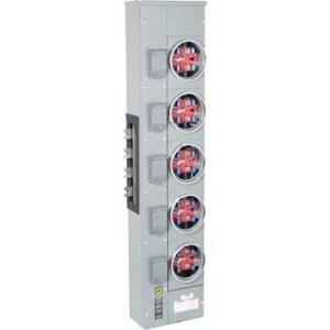 Square D EZ Meter-Pak™ EZM Meter Center Branch Units 125 A 3 phase in ,, 1 phase out