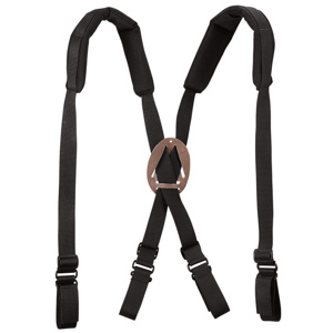 Klein Tools PowerLine™ Padded Suspenders One Size Fits Most Black Nylon